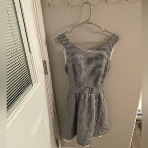 Black and white dress